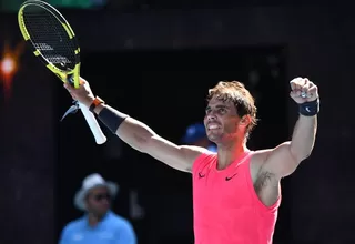 Rafael Nadal clasificó a octavos de final del Abierto de Australia