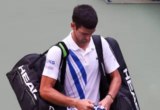 Novak Djokovic tras ser descalificado del US Open: "Estoy triste y vacío"