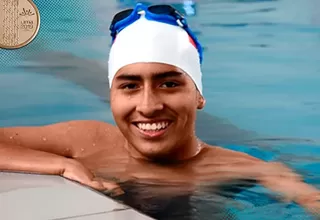 Parapanamericanos 2019: peruano Santillán ganó medalla de bronce en 100 metros espalda