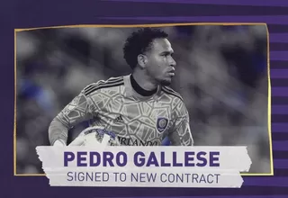 Pedro Gallese renovó contrato con Orlando City hasta el 2024