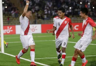Perú venció 3-1 a Bolivia en partido por el Sudamericano Sub 17