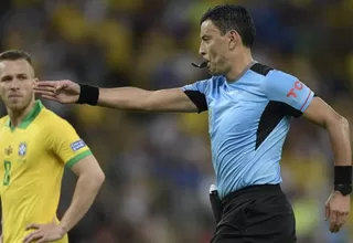 Perú vs. Brasil: árbitro Tobar explicó el penal en contra de la 'Blanquirroja'