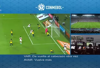 Perú vs Ecuador: Estos son los audios del VAR en el gol de Édison Flores