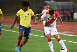 Perú igualó 1-1 ante Ecuador y se aleja el sueño mundialista