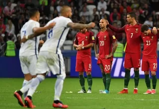 Chile primer finalista de la Confederaciones: ganó 3-0 a Portugal en penales