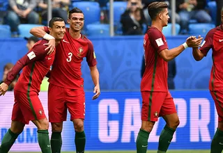 Portugal goleó 4-0 a Nueva Zelanda y avanzó a semifinales de Confederaciones