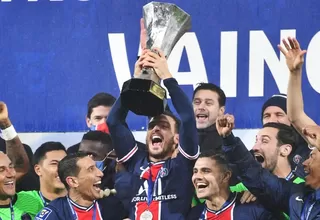 PSG ganó la Supercopa de Francia al derrotar 2-1 al Marsella