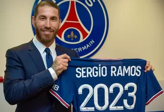 París Saint-Germain oficializó la contratación de Sergio Ramos hasta 2023