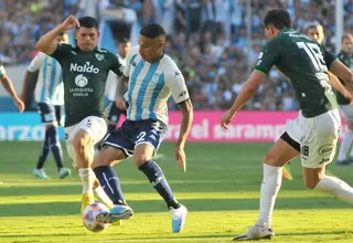 Con Paolo Guerrero, Racing Club venció 1-0 a Sarmiento por la liga argentina