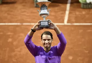 Rafael Nadal venció a Novak Djokovic y conquistó el Masters 1000 de Roma