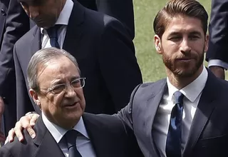 Ramos y Florentino conversaron tras discusión posterior al Real Madrid-Ajax