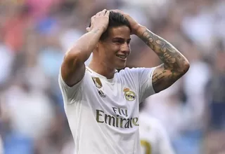Real Madrid es un hospital: ahora perdió a James Rodríguez por lesión