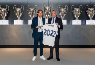 Luka Modric renovó contrato con el Real Madrid hasta junio de 2022