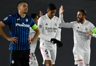 Real Madrid venció 3-1 al Atalanta y avanzó a cuartos de la Champions League