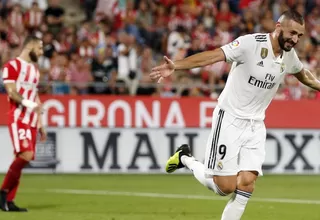 Real Madrid goleó 4-1 al Girona y lidera La Liga Santander