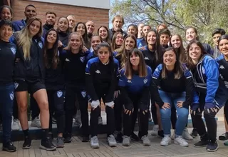 Ricardo Gareca brindó una charla al equipo femenino de Vélez Sarsfield