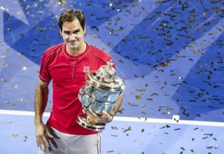 Roger Federer ganó por décima vez el torneo de Basilea