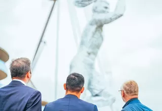 Manchester City inauguró estatua dedicada a Sergio 'Kun' Agüero
