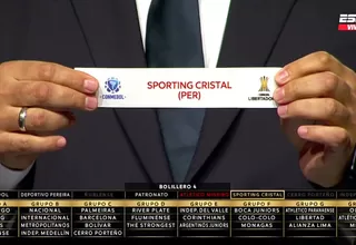 Sporting Cristal integra el Grupo D de la Copa Libertadores 