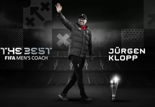 The Best 2020: Jürgen Klopp, del Liverpool, fue elegido el mejor entrenador del año