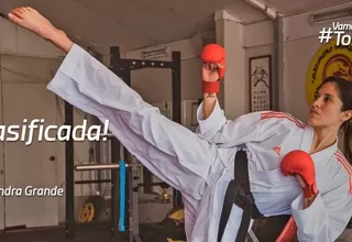 Karateca peruana Alexandra Grande clasificó a los Juegos Olímpicos de Tokio