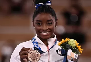 Tokio 2020: Simone Biles regresó a la competencia y ganó el bronce en la barra de equilibrio