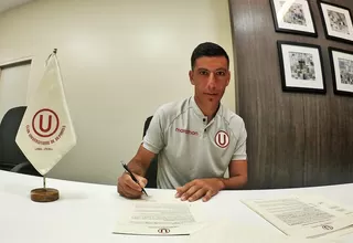 Universitario renovó contrato con Federico Alonso por una temporada más