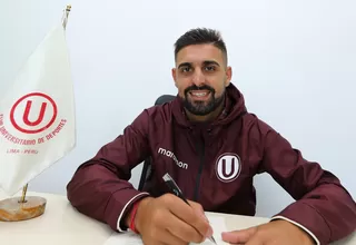 Universitario anunció la renovación de Luis Urruti por toda la temporada 2021