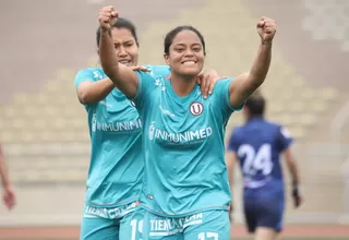 Universitario goleó 14-0 al UTC por la fecha 9 de la Liga Femenina