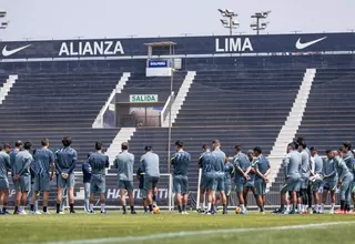[VIDEO] Alianza Lima entrenó pensando en la segunda final ante Melgar