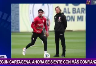 Wilder Cartagena: "Estoy con mucha confianza en la selección peruana"