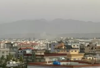 Se registra una tercera explosión en Kabul tras doble atentado que dejó decenas de víctimas