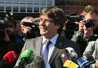 Alemania: Puigdemont fue liberado y urge “iniciar diálogo” sobre Cataluña