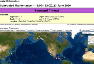 Emiten alerta de tsunami en México, Guatemala, Honduras y El Salvador tras fuerte sismo