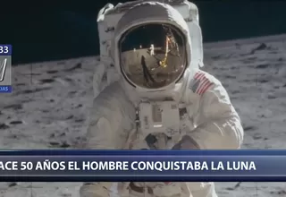 Apolo 11: hace 50 años el hombre llegó por primera vez a la luna