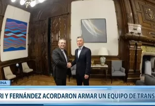 Argentina: Fernández y Macri acordaron armar un equipo de transición