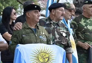 Argentina recuerda a soldados caídos en Malvinas a 36 años de la guerra