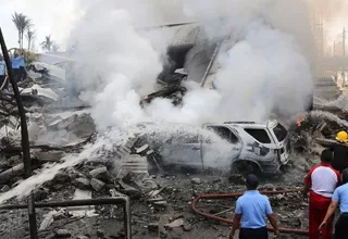 Avión militar se estrelló en Indonesia y dejó al menos 116 muertos