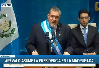 Bernardo Arévalo asume la presidencia de Guatemala y promete rescatar al país de la corrupción