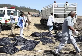 Avión de Ethiopian Airlines se estrelló y murieron los 157 ocupantes