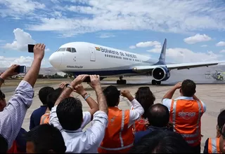 Bolivia: avión se despista con 129 pasajeros a bordo sin dejar heridos