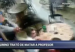 Un alumno en Brasil trató de matar a su profesor con una pistola