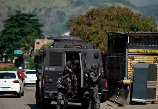 Brasil: Operación antidrogas en favela de Río de Janeiro deja 25 muertos