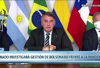 Brasil: Senado investigará la gestión de Bolsonaro frente a la pandemia del coronavirus