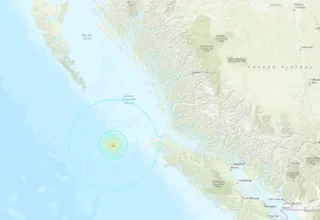 Canadá: Tres terremotos en tres horas sacudieron la costa occidental del país