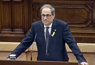 Cataluña: independentista radical Quim Torra es el nuevo presidente