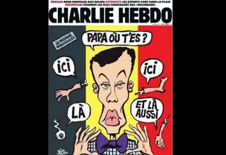 "Charlie Hebdo" se burla de los atentados de Bruselas en su última portada