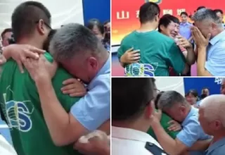 Padre se reencuentra con su hijo secuestrado en China tras buscarlo durante 24 años