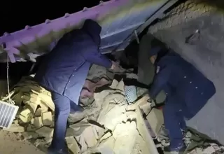China: Terremoto de magnitud 7,1 dejó al menos 3 muertos
