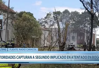 Capturan a segundo implicado en atentado con carro bomba en Bogotá